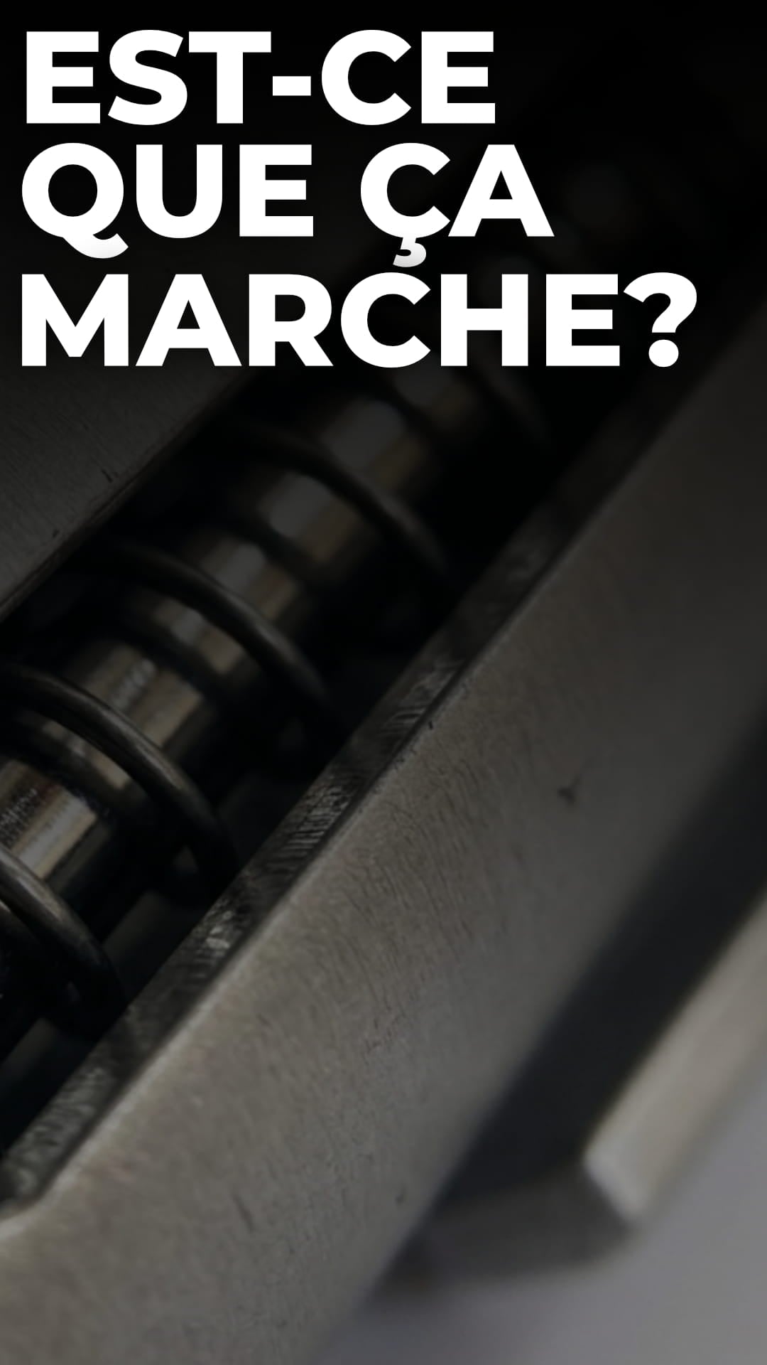 Est-ce que ça marche?