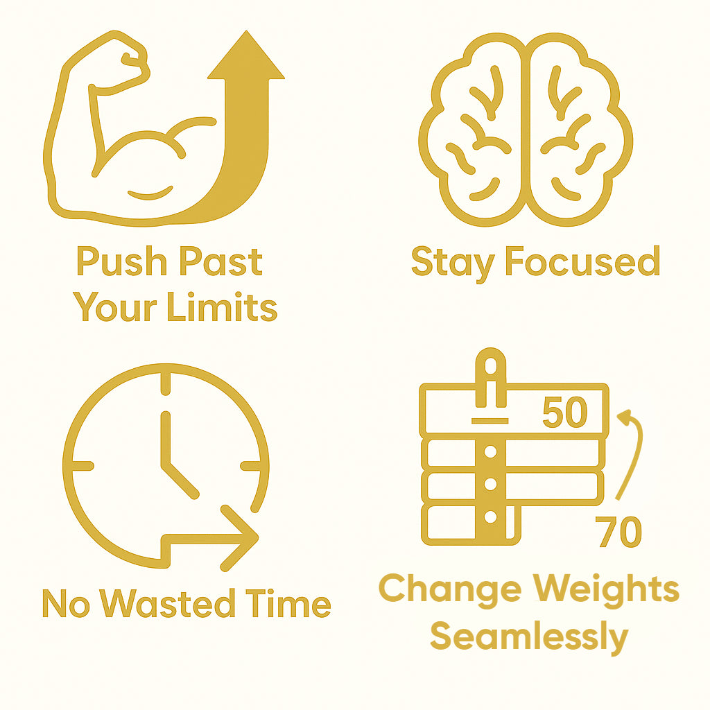 Different icons quickly describing Pintryx advantages