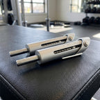 Close-up of the Pintryx Premium metal weight selector pin